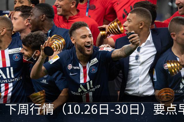 下周行情（10.26日-30日）要点早知道